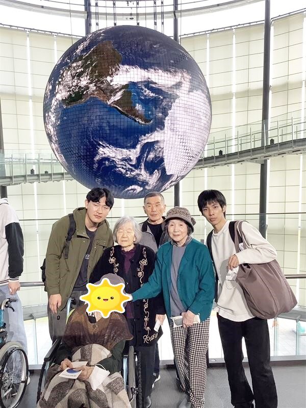 日本未来科学館へ-1　ニチイホーム江戸川